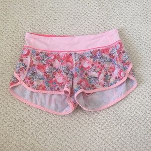 Lululemon Multicolored Speed Shorts